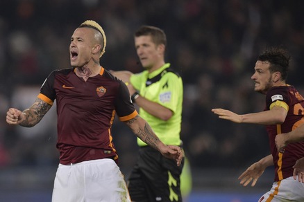 Serie A, Roma-Inter 1-1: Nainggolan risponde a Perisic