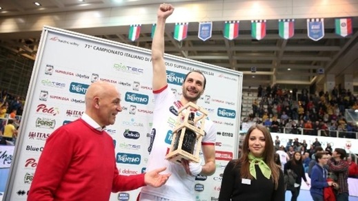 Volley: Superlega, Trento fa sua Gara 3 e si porta sul 2-1
