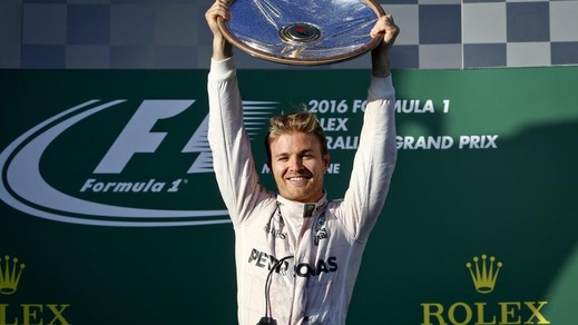 F1 Australia, Rosberg: «Grandioso battere la Ferrari»