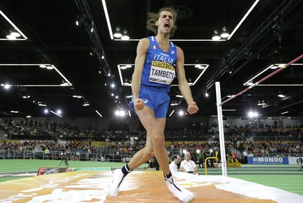 Atletica, Tamberi campione mondo nel salto in alto indoor