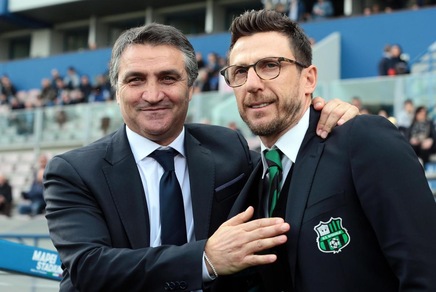 Serie A Sassuolo, Di Francesco: «Male l'inizio. Salvo solo la reazione»