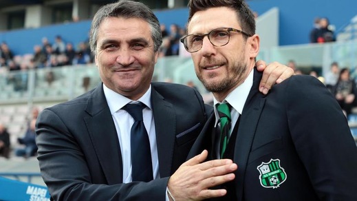 Serie A Sassuolo, Di Francesco: «Male l'inizio. Salvo solo la reazione»