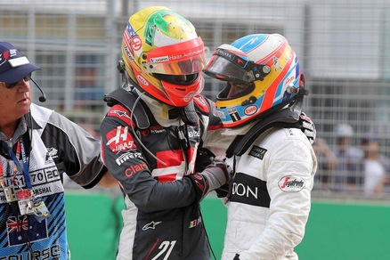 F1 Australia, Gutierrez: «Mi sono spaventato per Alonso»