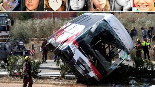 Catalogna, bus si ribalta: 7 italiane coinvolte nella tragedia