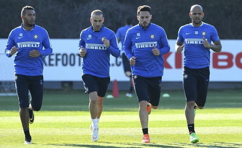 Inter, voglia di Champions League: quanta concentrazione in allenamento