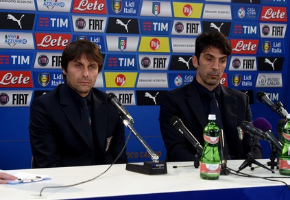Italia, Conte e Buffon: testa alla Spagna
