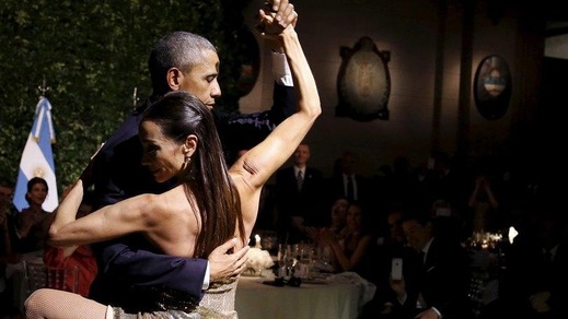 Barack Obama in visita in Argentina: il tango è bollente