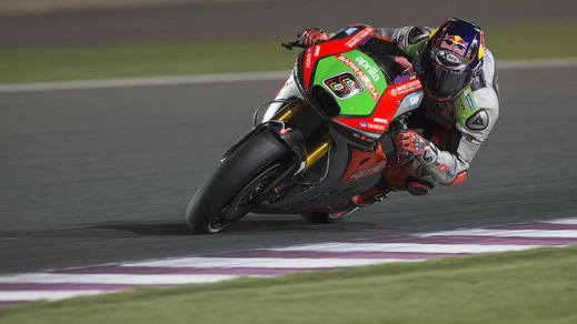 MotoGp Aprilia, Bradl: «Peccato per la caduta, ma il feeling migliora»