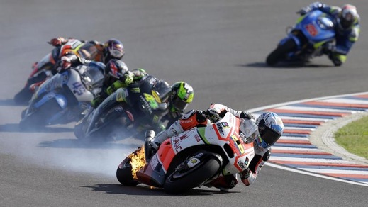 MotoGp Aspar, Hernandez: «Non è stato un bel finale»