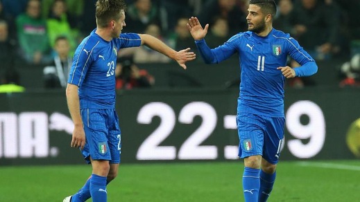 Bell’Italia, grande Insigne. Ma l’arbitro di Collina ha negato la vittoria