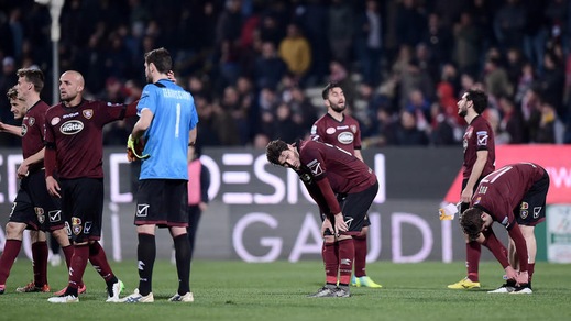 Serie B, Salernitana-Bari: Lotito contestato