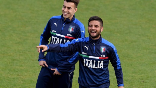 Euro 2016 Italia, El Shaarawy e Insigne che allegria in allenamento