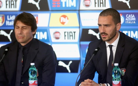 Euro 2016 Italia, Conte e Bonucci in conferenza stampa