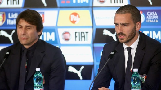 Euro 2016 Italia, Conte e Bonucci in conferenza stampa