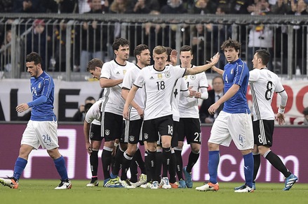 Primo tempo: Italia, tartaruga e pure fifona. Germania implacabile