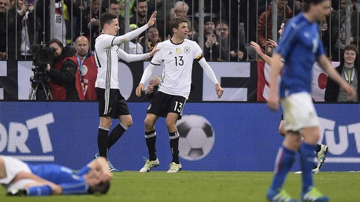 Pagelle Germania-Italia: peggiore prestazione sotto la guida di Antonio Conte