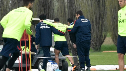 Serie A Bologna, lesione Morleo. Fuori per un mese