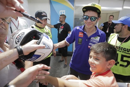 MotoGp Argentina, Rossi: «Condizioni difficili per tutti»