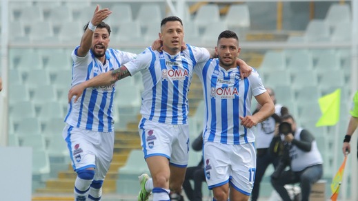 Serie B, Pescara-Como 2-1: le emozioni del match