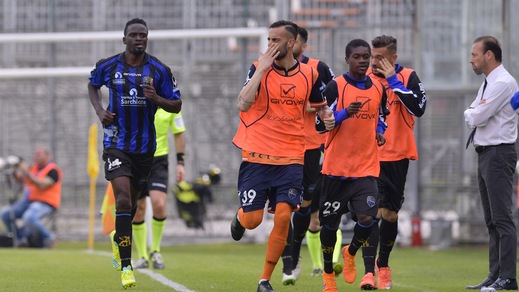 Serie B, gli squalificati: stangata Latina, cinque turni a Mariga