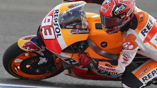 MotoGp, Argentina: Marquez domina ultime libere, Rossi terzo