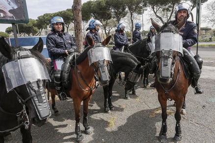 Lazio-Roma: quanta sicurezza all'Olimpico per il derby