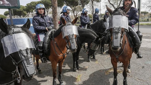 Lazio-Roma: quanta sicurezza all'Olimpico per il derby
