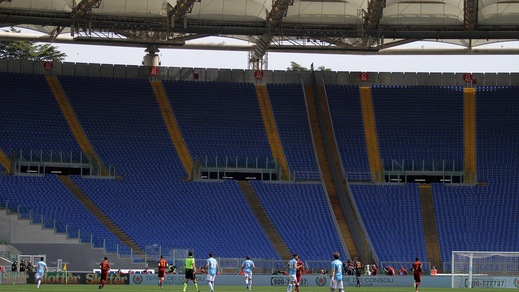 Lazio-Roma: i tifosi boicottano il derby, l'Olimpico è deserto