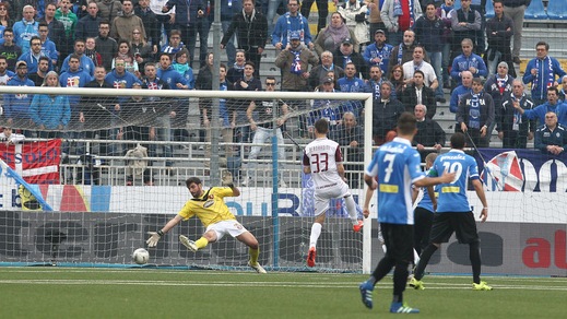 Serie B Salernitana-Novara 1-1: Gatto segna in extremis