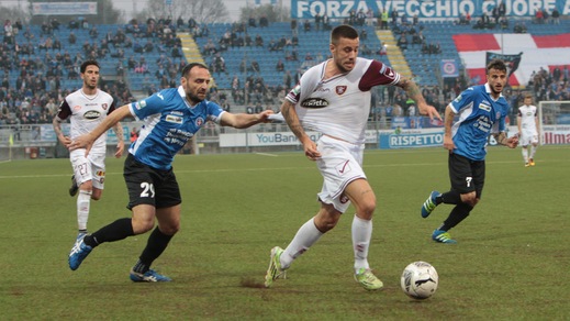 Serie B Salernitana, punto d'oro contro il Novara