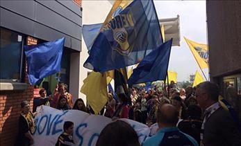 Volley: Entusiasmo in aeroporto per il ritorno di Verona