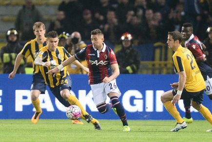 Bologna-Verona 0-1, decide Samir al 42'