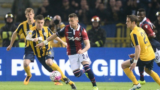 Bologna-Verona 0-1, decide Samir al 42'
