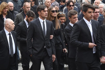 L'ultimo saluto di Milano a Cesare Maldini