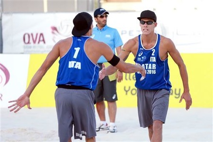 Beach Volley: In Qatar tre vittorie per le coppie azzurre