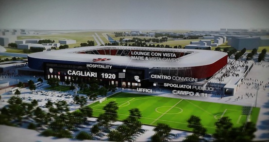Cagliari, via libera al nuovo stadio