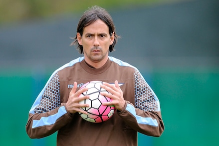 Lazio, la squadra rientra dal ritiro di Norcia