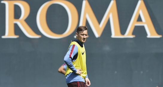 Roma, Totti e Vainqueur rientrano in gruppo