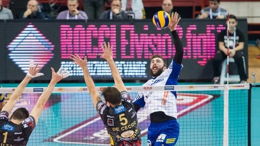 Volley: Superlega, Uros Kovacevic è L'MVP dei quarti Play Off