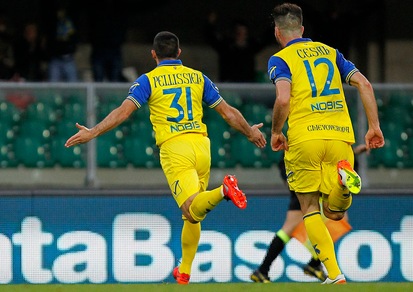 Chievo-Carpi 1-0, Pellissier fa la differenza