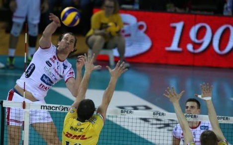 Volley: Semifinale Play Off, Modena vince il primo round con Trento