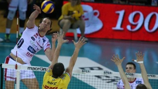 Volley: Semifinale Play Off, Modena vince il primo round con Trento