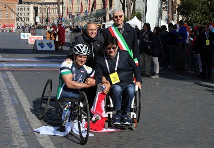 Maratona di Roma, Handbike: Alex Zanardi show, quinta vittoria su 6 partecipazioni