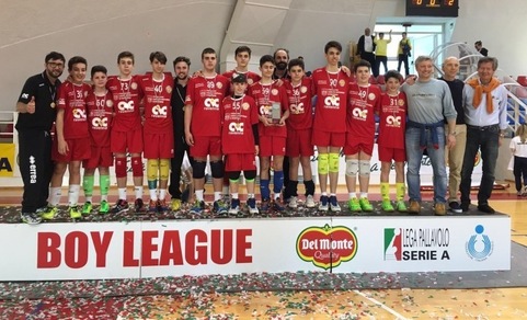 Volley: Boy League, CMC Romagna è Campione