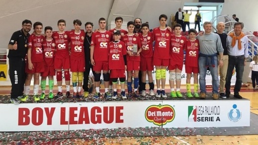 Volley: Boy League, CMC Romagna è Campione