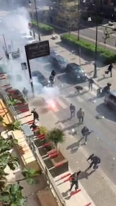 Scontri Palermo-Lazio, arrestati otto tifosi