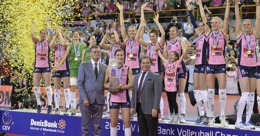 Volley: La Pomì Casalmaggiore sul tetto d'Europa