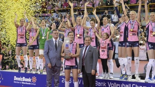Volley: La Pomì Casalmaggiore sul tetto d'Europa