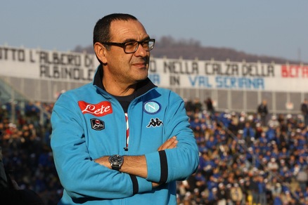 Napoli, Sarri premiato allenatore dell'anno