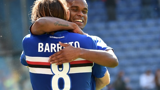 Serie A Sampdoria, Fernando: «Ripetiamoci contro il Milan»